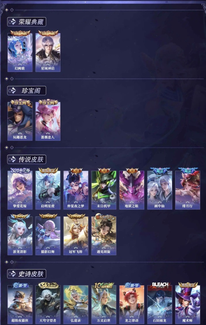 WZSL4390237王者荣耀账号详情图1